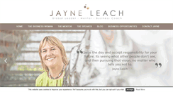 Desktop Screenshot of jayneleach.com