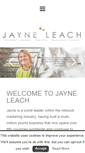 Mobile Screenshot of jayneleach.com